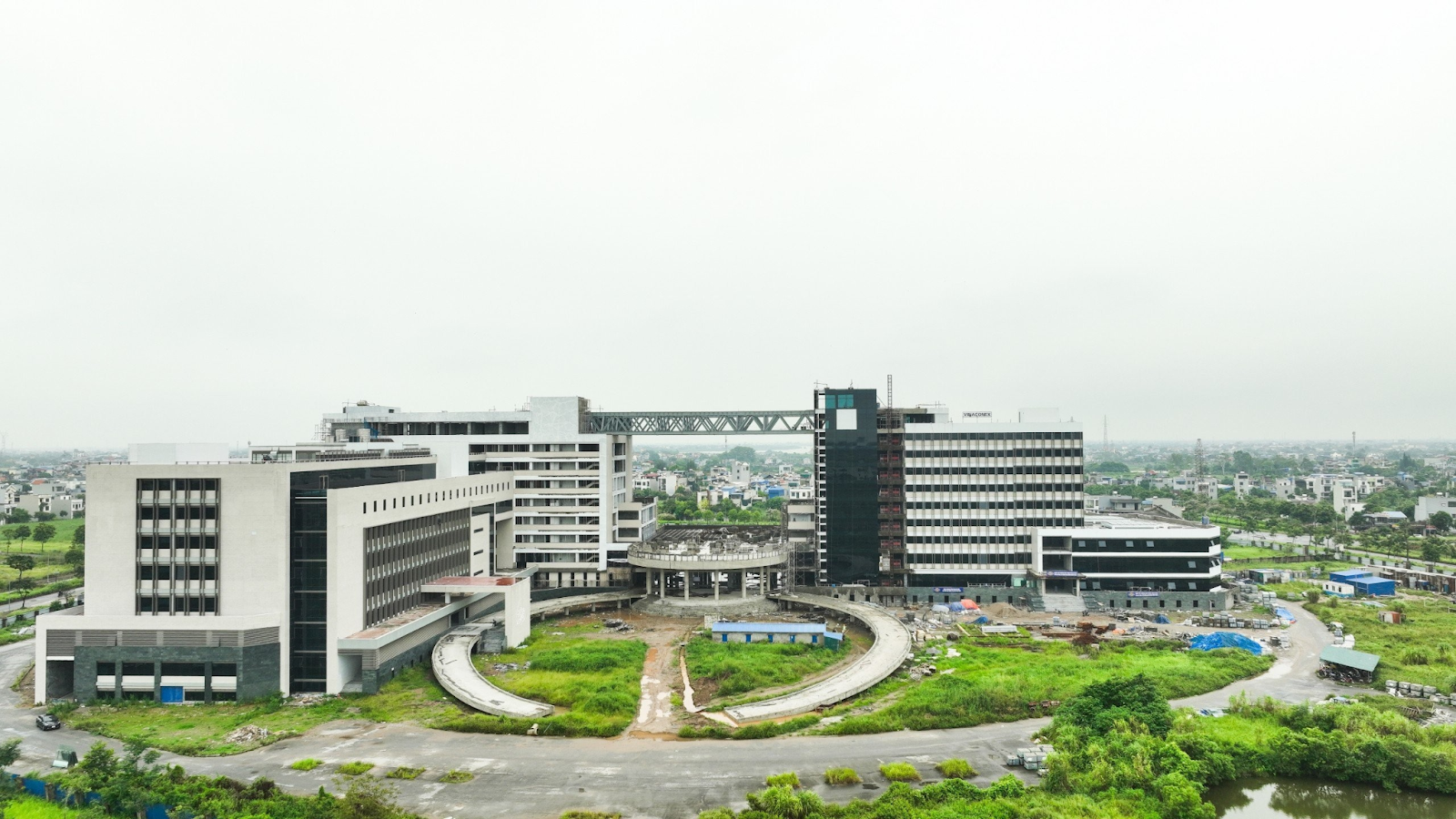 Nhà thầu Vinaconex phấn đấu hoàn thành Bệnh viện đa khoa Nam Định đúng kế hoạch