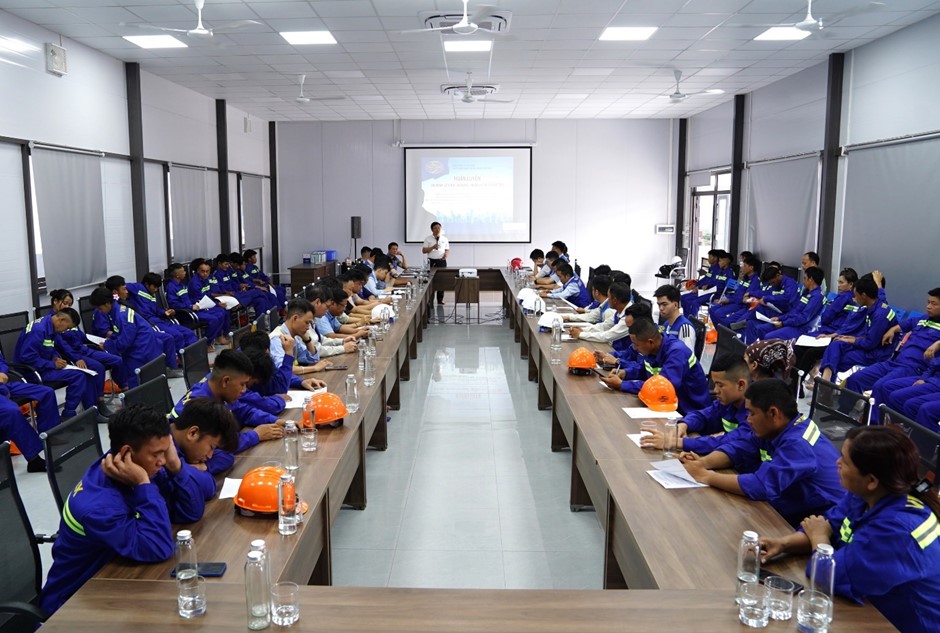 OSH TRAINING AT THE EXPANSION PROJECT OF NOI BAI INTERNATIONAL AIRPORT’S TERMINAL T2