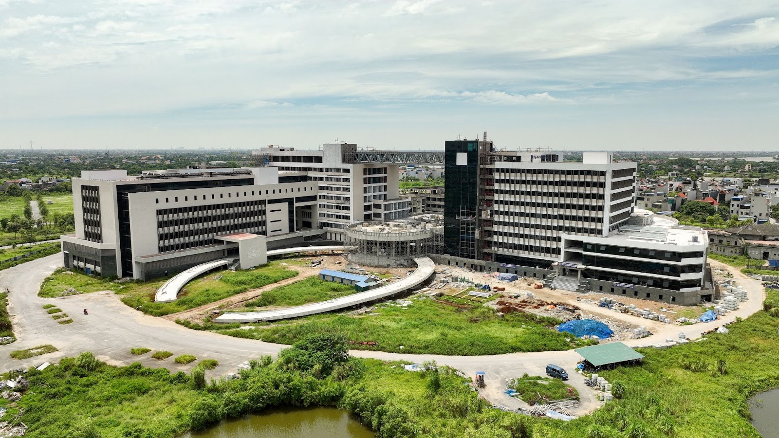 Vinaconex đảm bảo thi công Bệnh viện Đa khoa tỉnh Nam Định đúng kế hoạch