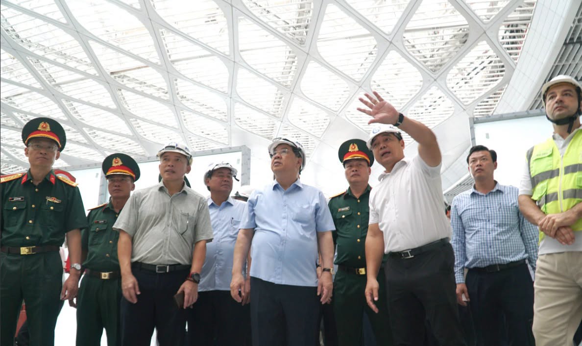 Phó Thủ tướng Thường trực Chính phủ kiểm tra tiến độ Dự án Cảng HKQT Long Thành