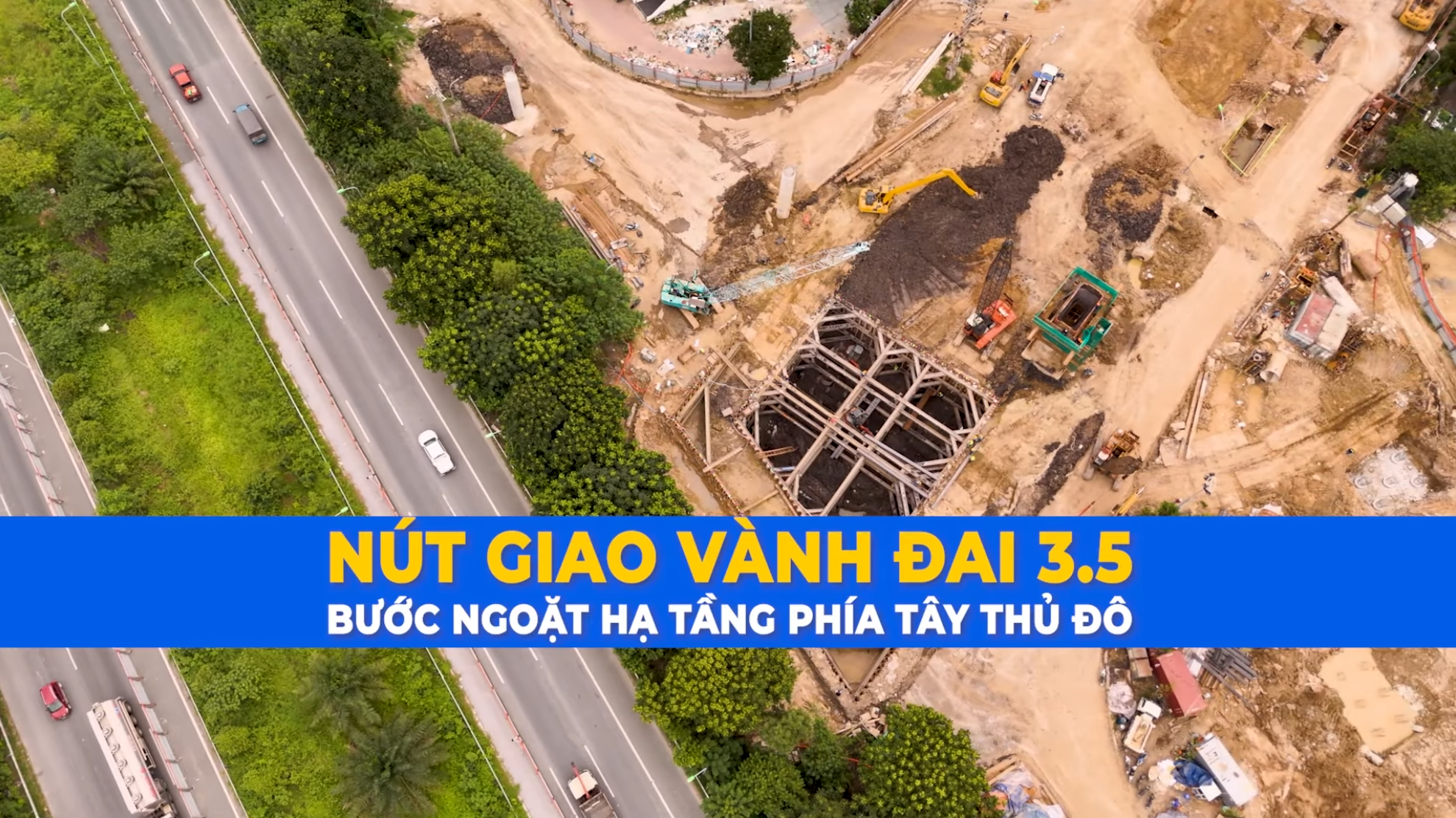 Nút giao vành đai 3.5 - Bước ngoặt hạ tầng phía tây thủ đô