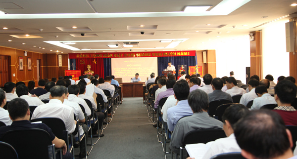 Đảng ủy TCT tổ chức hội nghị quán triệt các nội dung hướng dẫn của Đảng ủy cấp trên về việc tổ chức Đại hội Đảng các cấp nhiệm kỳ 2015-2020