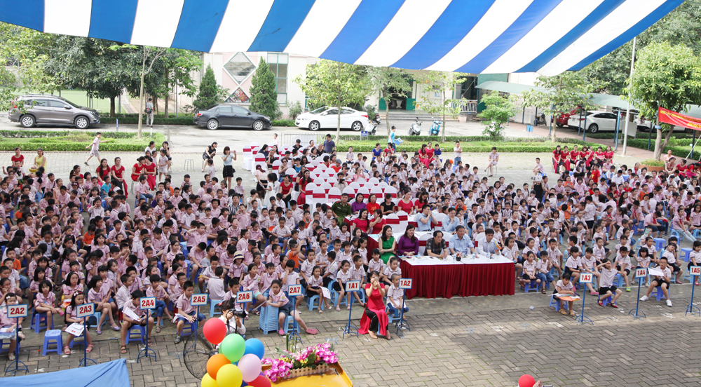 Trường Tiểu học Lý Thái Tổ tổng kết năm học 2015- 2016