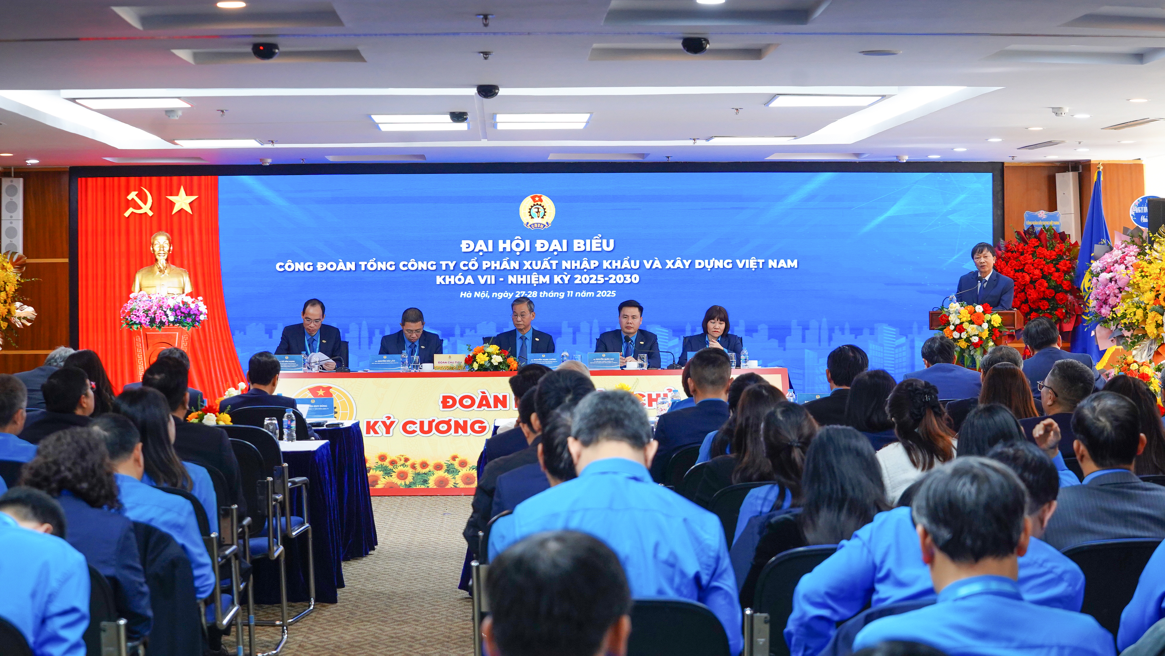 ĐẠI HỘI CÔNG ĐOÀN TỔNG CÔNG TY VINACONEX LẦN THỨ VII, NHIỆM KỲ 2025 – 2030 THÀNH CÔNG TỐT ĐẸP