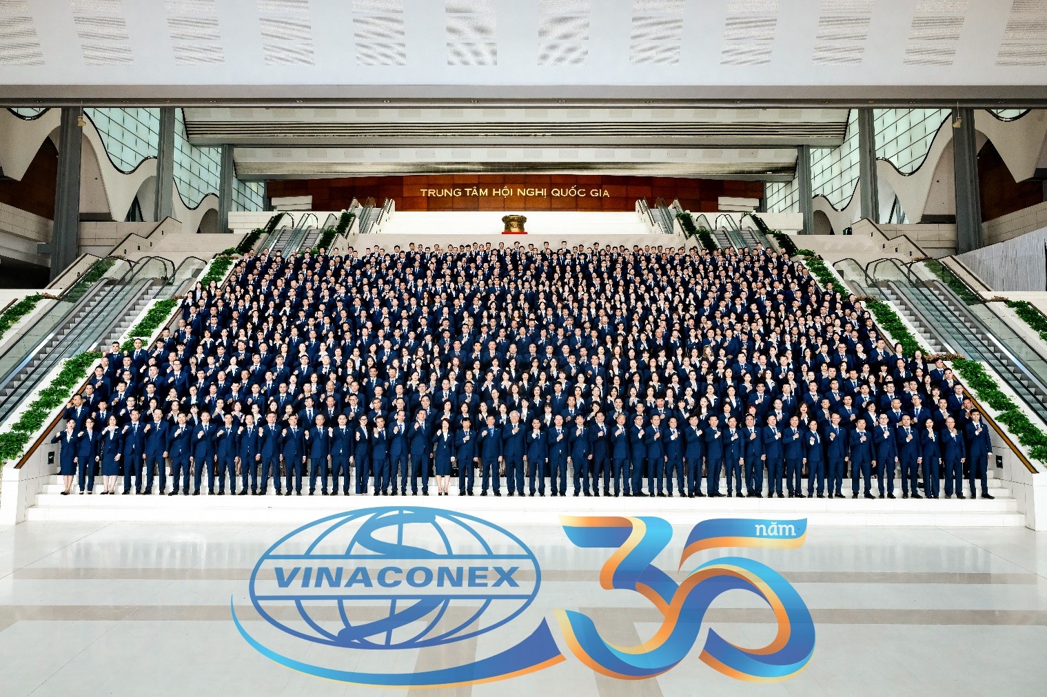 Lễ kỷ niệm 35 năm thành lập Tổng công ty CP Vinaconex