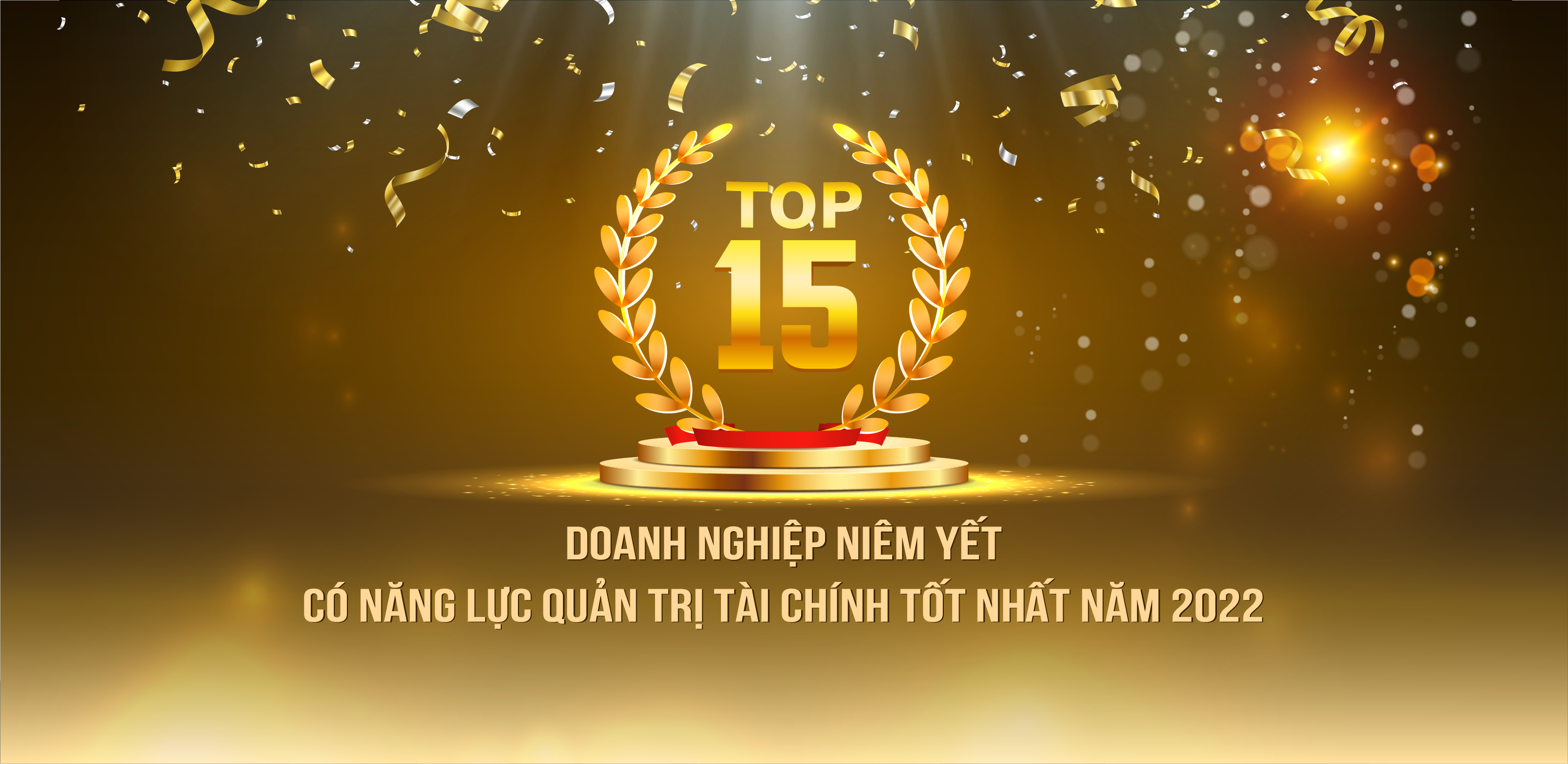 Top 15 doanh nghiệp niêm yết