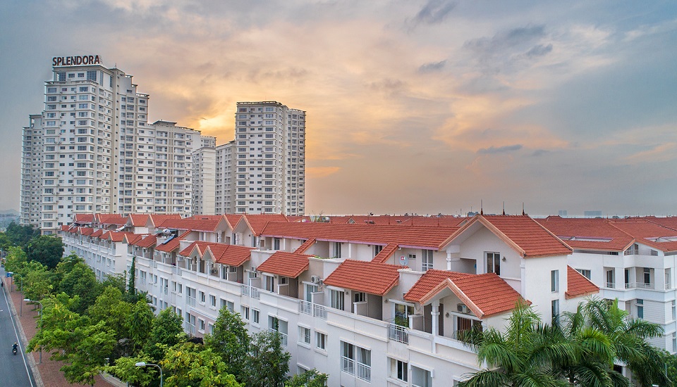 Townhouses with garden TT69, TT70, TT71 villas, TT82 villas - Nam An Khanh urban area