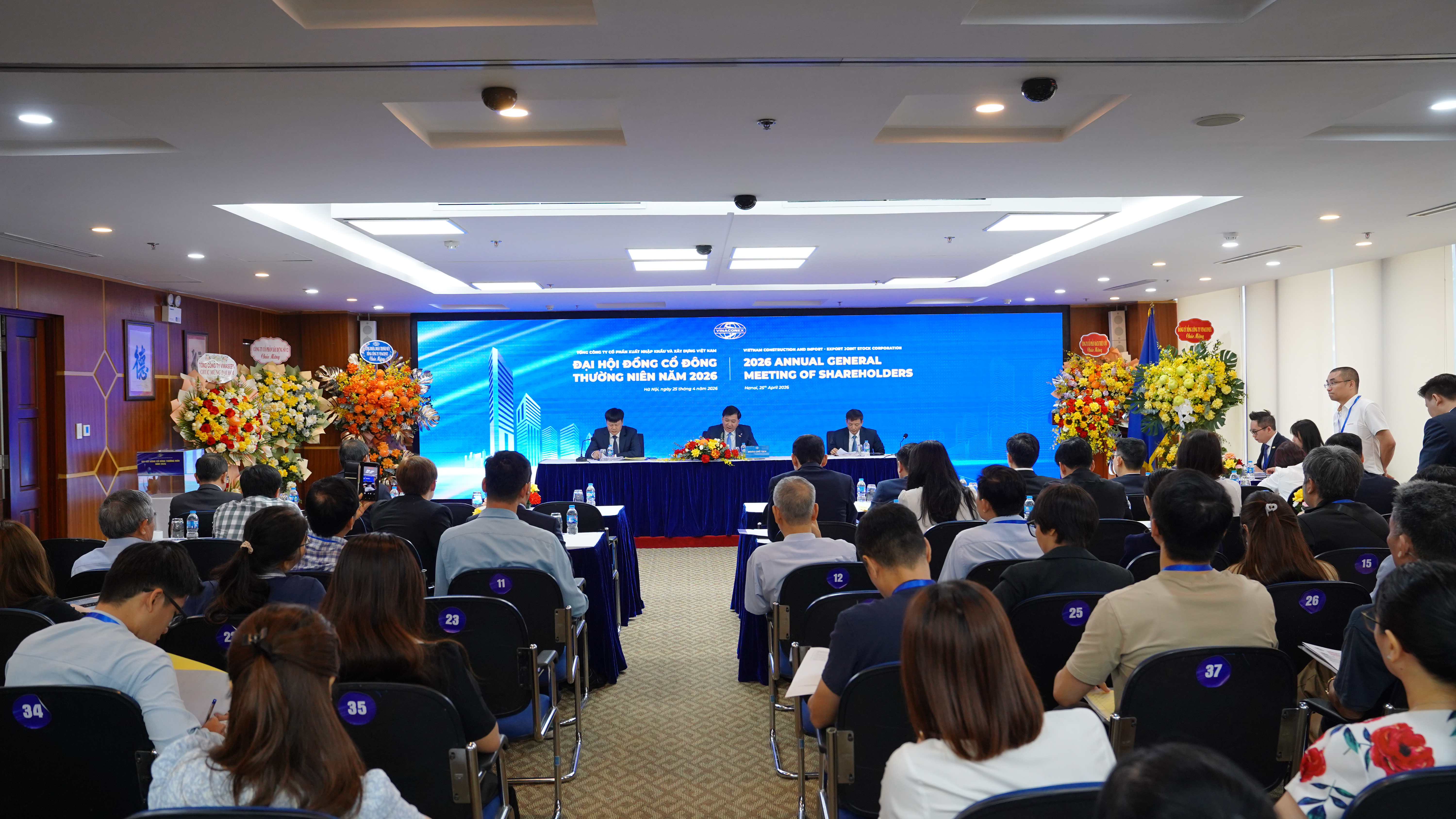 VINACONEX tổ chức thành công đại hội đồng cổ đông thường niên năm 2026