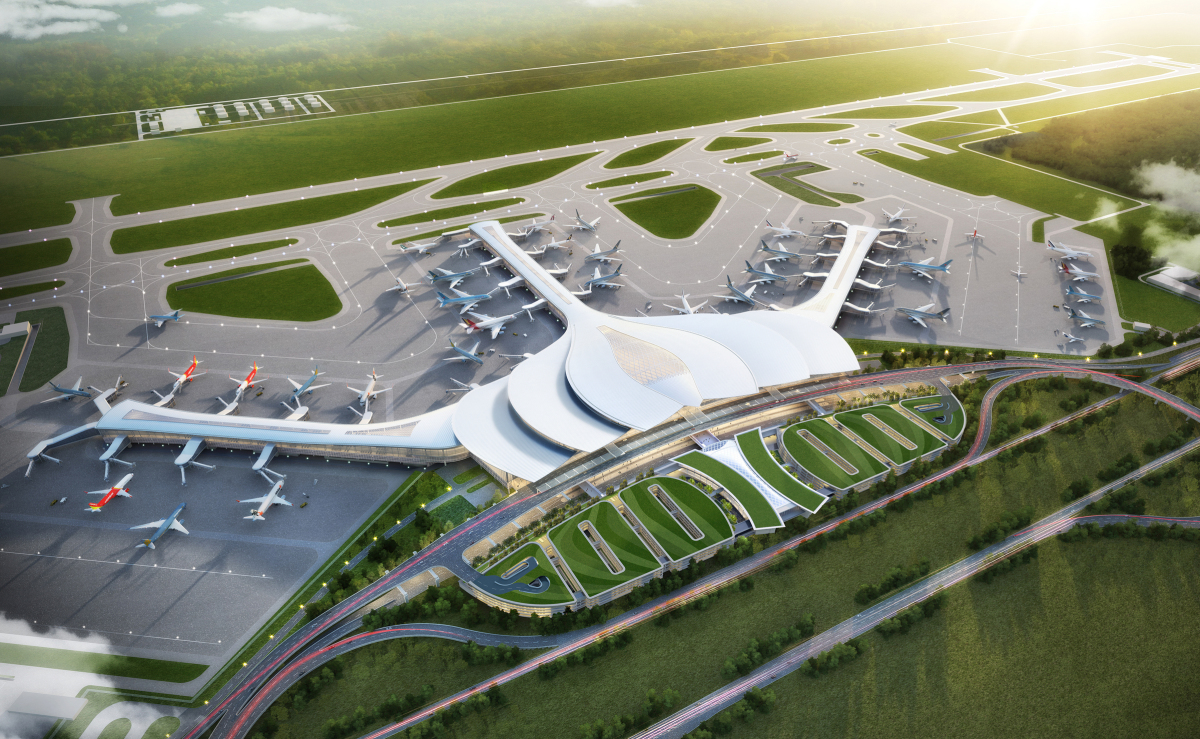 Cảng hàng không Quốc tế Long Thành - Siêu nhà ga 35.000 tỷ đang lộ diện