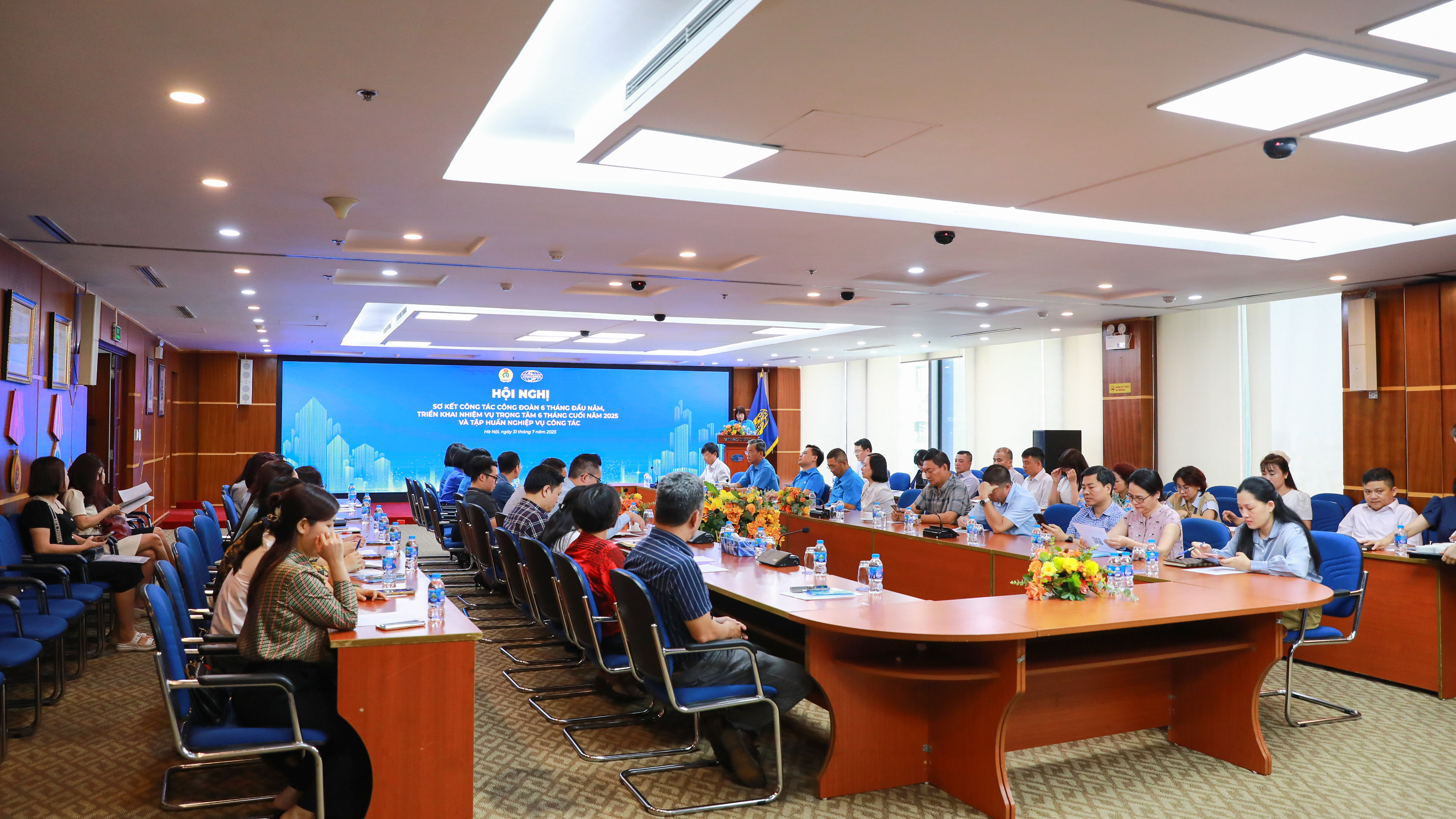 Hội nghị sơ kết công tác Công đoàn 6 tháng đầu năm, triển khai nhiệm vụ  6 tháng cuối năm 2025 và tập huấn nghiệp vụ công tác