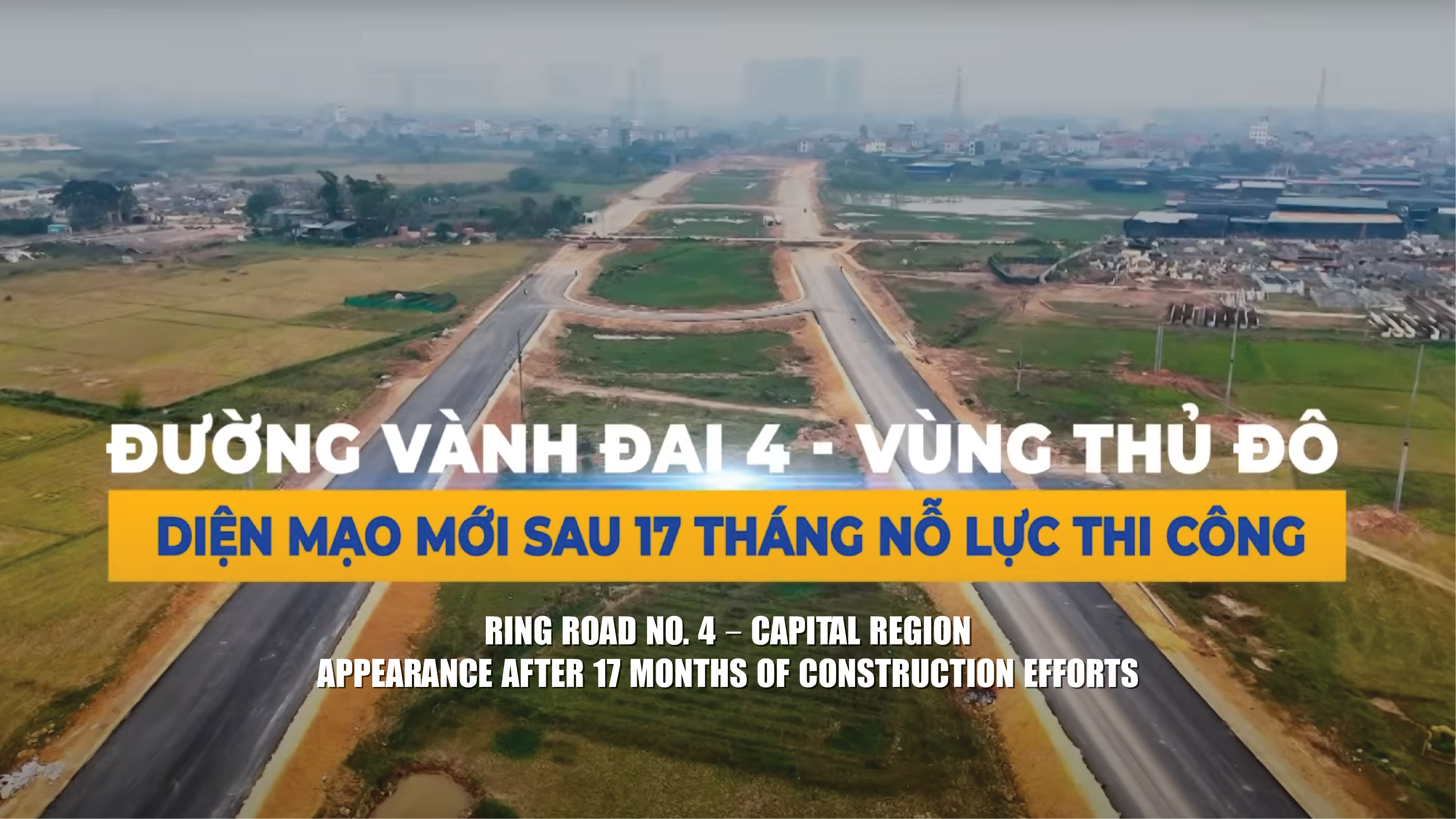 Ring Road 4 - Capital Region - Appearance after 17 months of construction efforts