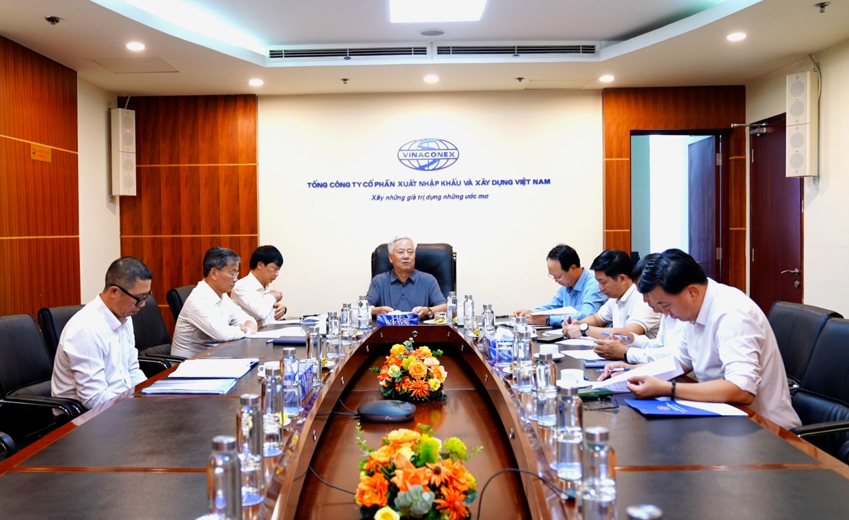 REGULAR MEETING OF VINACONEX CORPORATION’S STANDING PARTY COMMITTEE