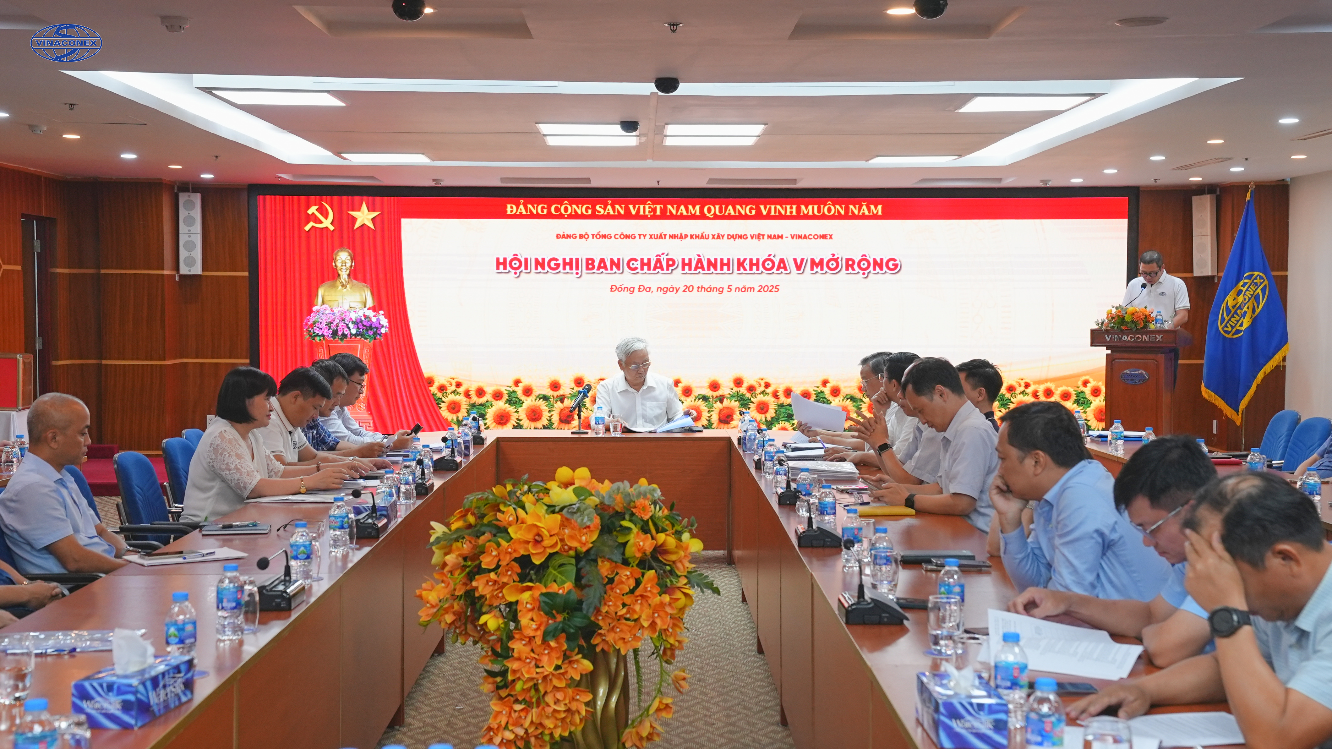 Đảng uỷ VINACONEX tổ chức Hội nghị Ban chấp hành khóa V (mở rộng)