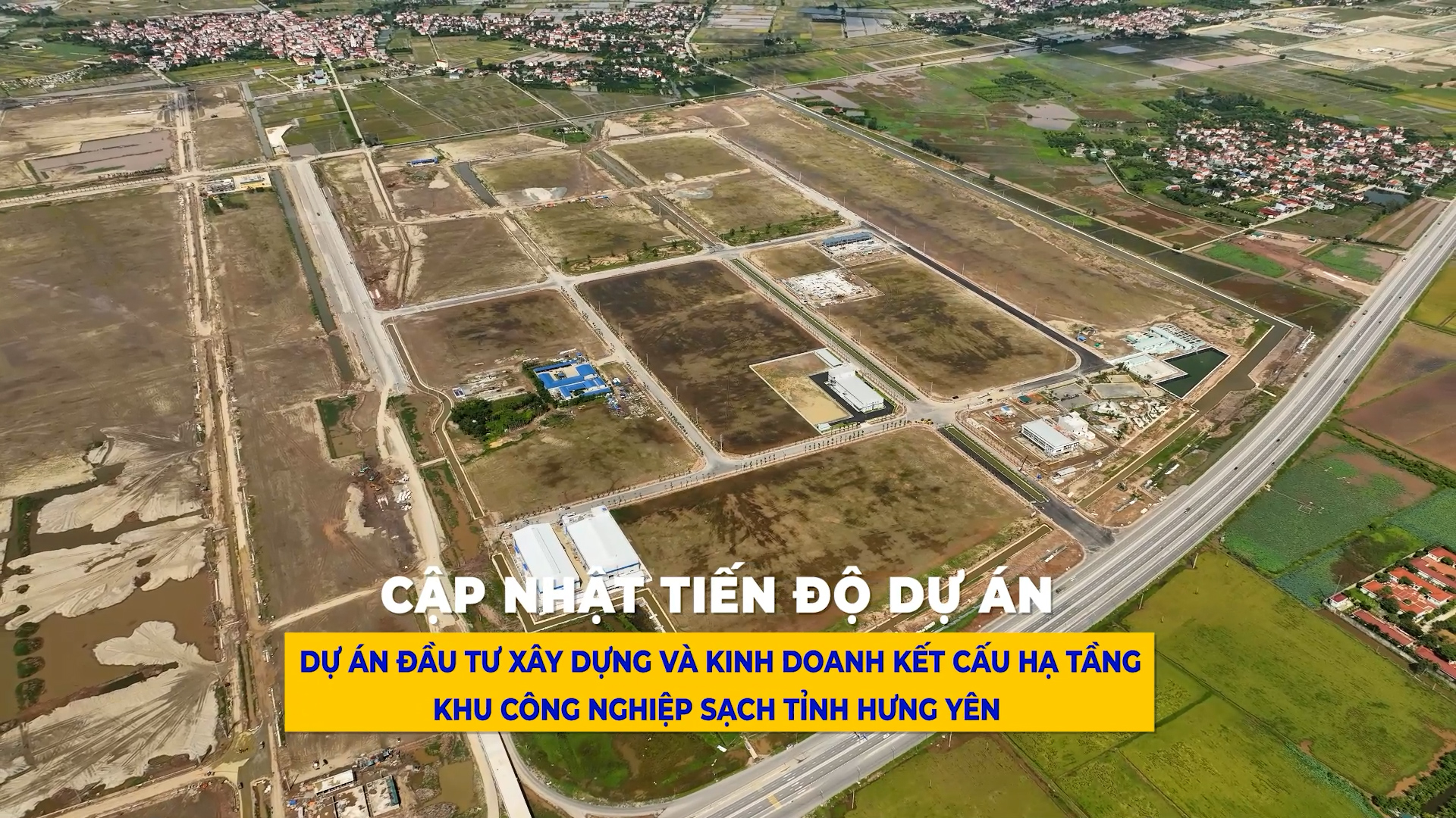 Progress of the Investment Project to build a Clean Industrial Park in Hung Yen Province