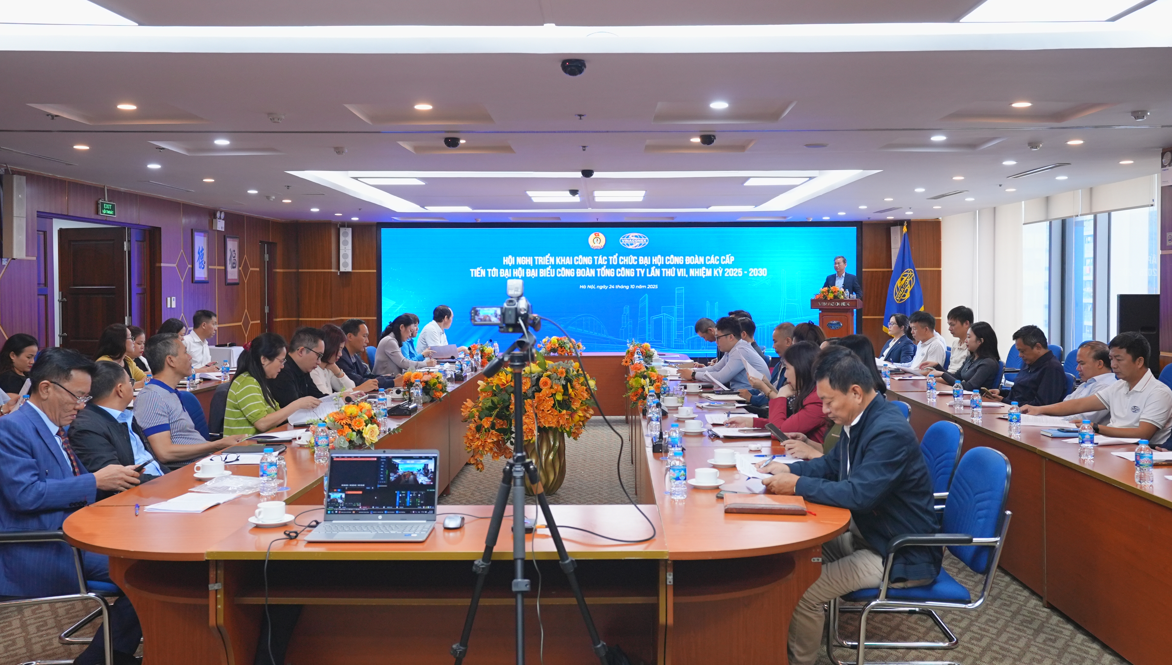 VINACONEX triển khai công tác tổ chức Đại hội Công đoàn các cấp tiến tới Đại hội đại biểu Công đoàn Tổng công ty lần thứ vii, nhiệm kỳ 2025 - 2030