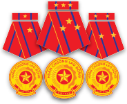 Labor Medal First Class (2003), Second (1998), Third (2018) of the State