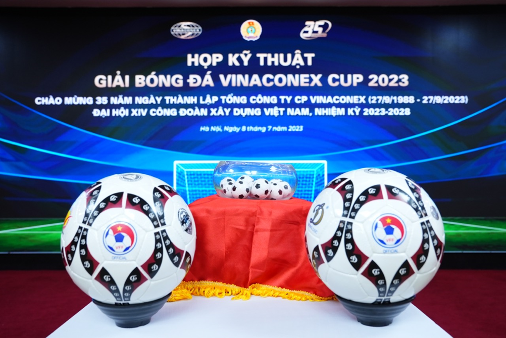 Họp kỹ thuật giải bóng đá Vinaconex Cup – 2023