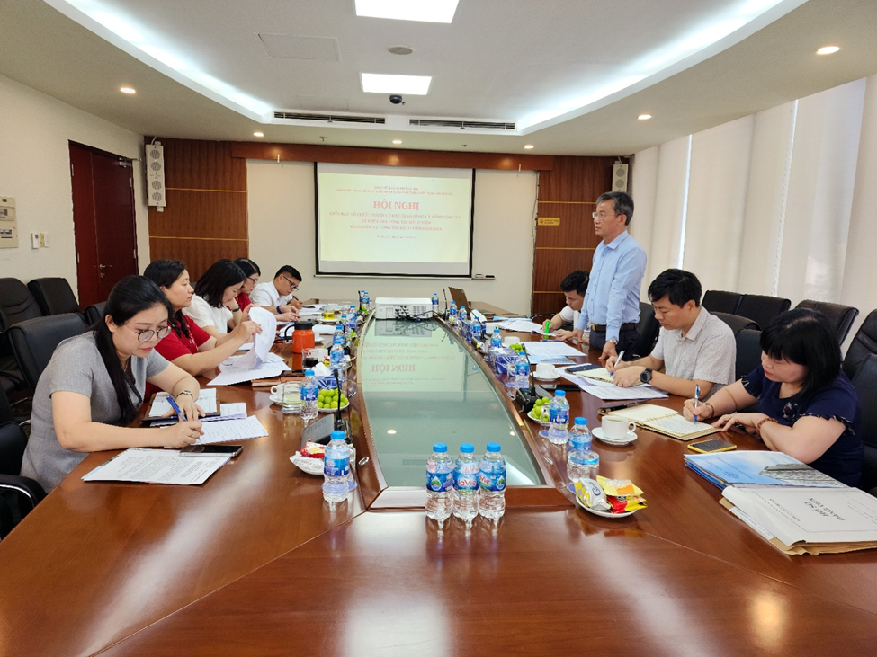 Đoàn công tác Thành ủy Hà Nội làm việc tại TCT