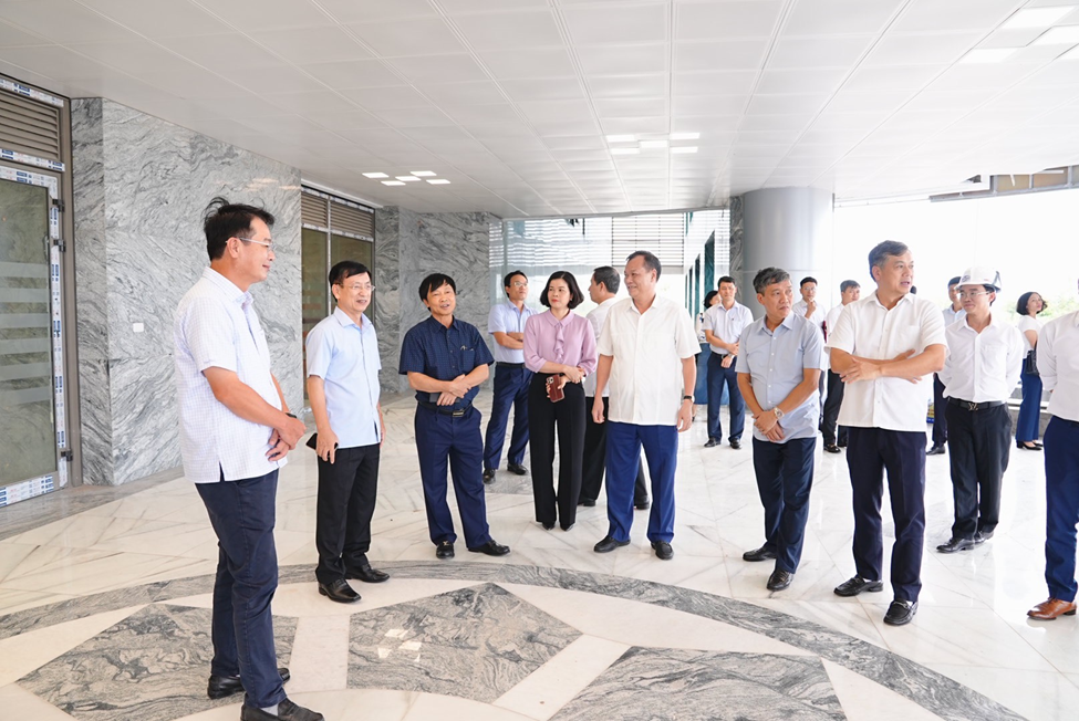 Thường trực Tỉnh ủy kiểm tra tiến độ Bệnh viện đa khoa tỉnh Nam Định