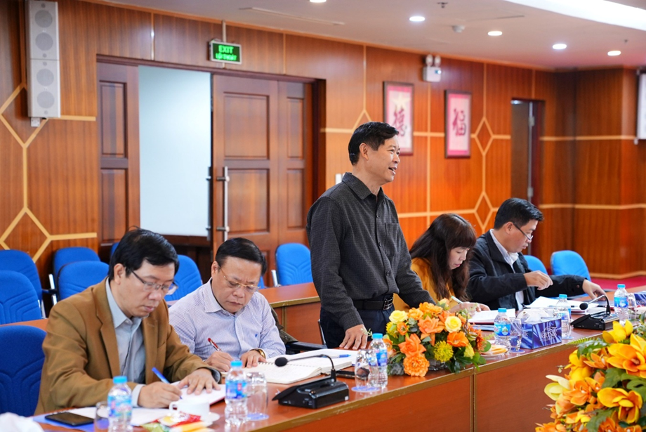 Đoàn công tác Ban Tuyên giáo Thành ủy Hà Nội làm việc tại Đảng bộ Vinaconex