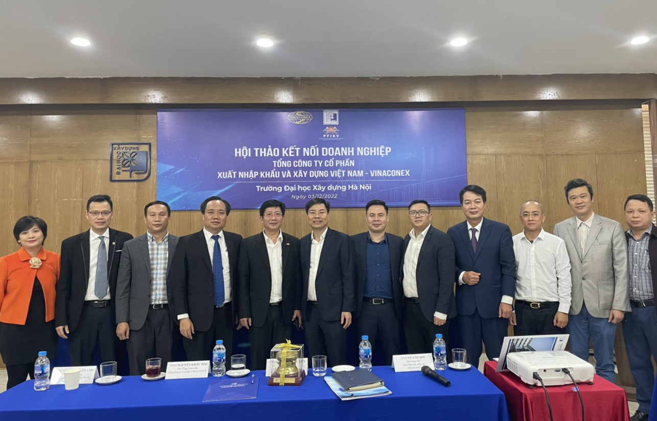 BUSINESS MATCHMAKING SEMINAR: HANOI UNIVERSITY OF CIVIL ENGINEERING & VINACONEX CORPORATION