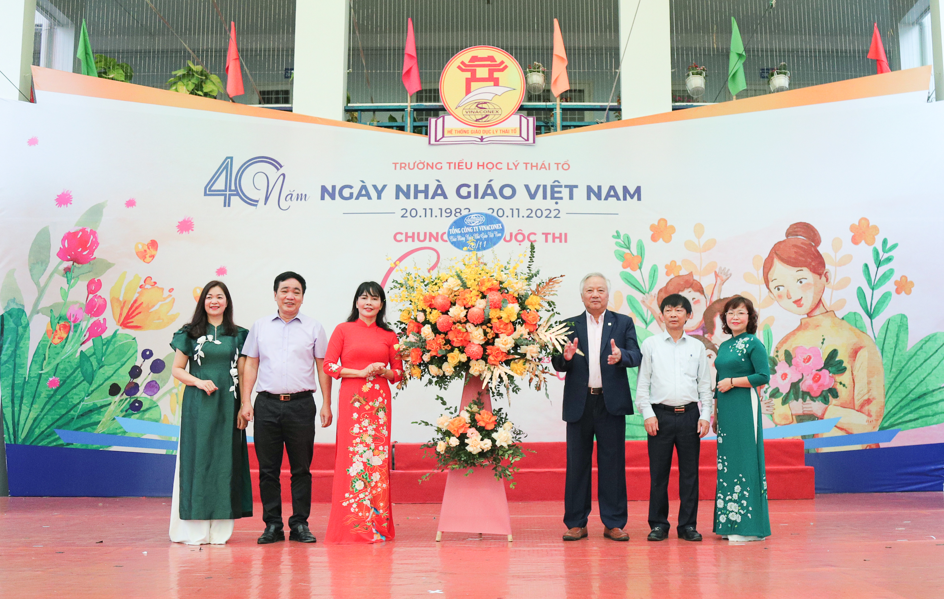 Tổng công ty CP Vinaconex chúc mừng ngày nhà giáo Việt Nam