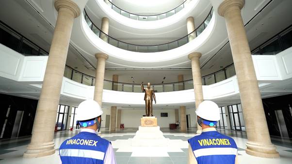 Nhà thầu Vinaconex thi công và bàn giao vượt tiến độ tại dự án đầu tư xây dựng trụ sở Tòa án nhân dân TP Hà Nội