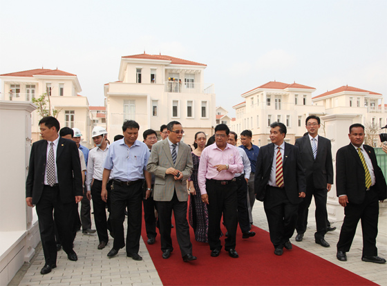 Phó Tổng thống Myanmar thăm dự án Khu đô thị Splendora