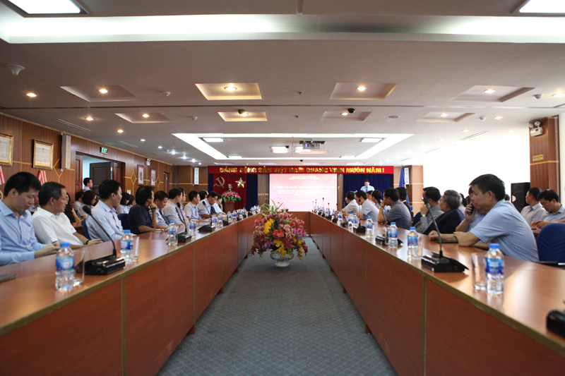 Lễ công bố Quyết định của Ban Thường vụ Thành ủy Hà Nội về việc chỉ định Ủy viên Ban chấp hành, chuẩn y Ủy viên Thường vụ, Phó Bí thư Đảng ủy Tổng công ty nhiệm kỳ 2015 – 2020