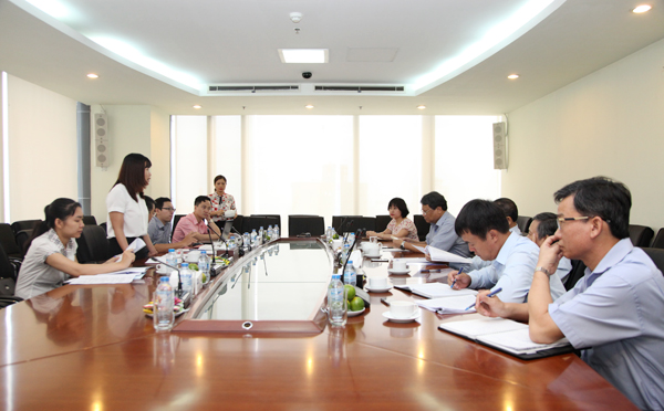 Đoàn kiểm tra của Thành ủy Hà Nội làm việc tại Tổng công ty