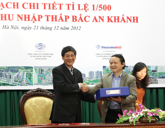 Công bố quy hoạch dự án Khu đô thị nhà ở xã hội Bắc An Khánh