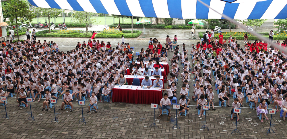 Trường tiểu học Lý Thái Tổ bế giảng năm học 2016 - 2017