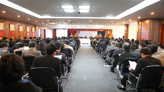 TCT CP VINACONEX tổ chức Hội nghị tổng kết hoạt động SXKD năm 2012, bàn phương hướng nhiệm vụ năm 2013