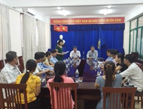 Thành lập tổ chức Công đoàn cơ sở VP đại diện TCT tại Đà Nẵng