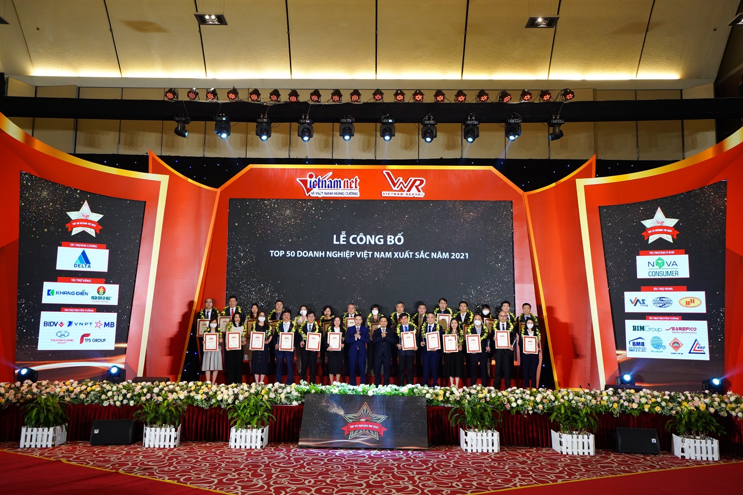 VINACONEX was named one of Vietnam's Top 50 Best Enterprises