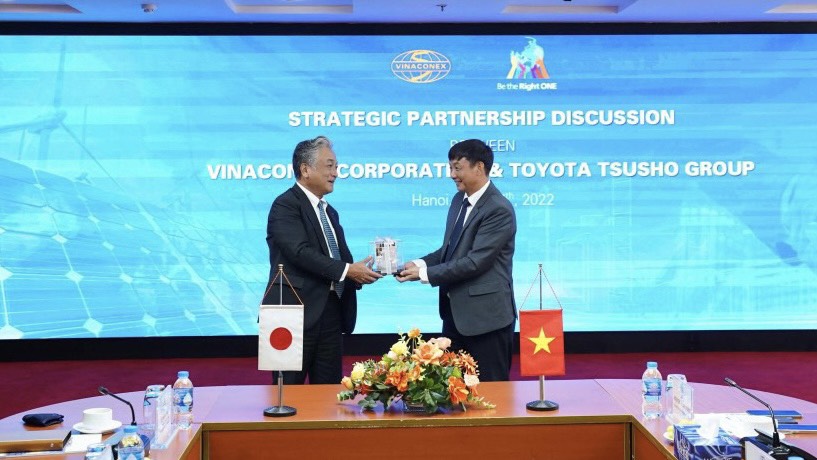 Vinaconex và Toyota Tsusho thảo luận kế hoạch hợp tác chiến lược