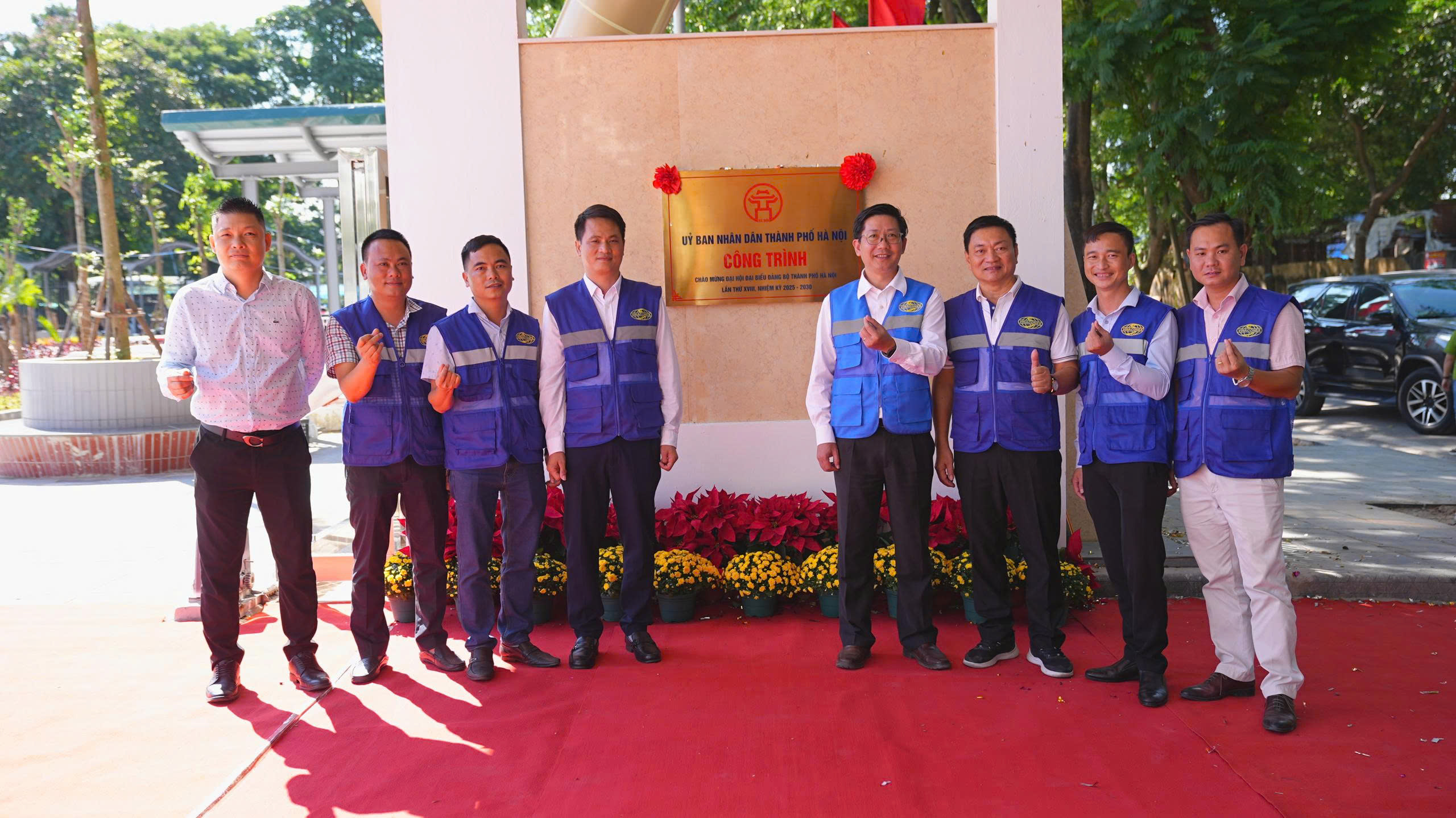Lễ khánh thành và gắn biển Trường Tiểu học Pháp Vân